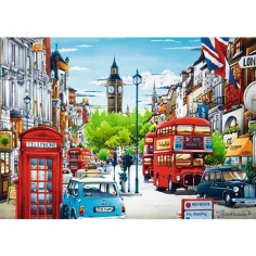 Londonska ulica puzzle 1000kom - Trefl slika 2