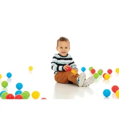 Loptice u mreži 100kom - D-Toys slika 2