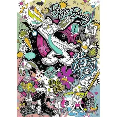 Looney Tunes premium plus puzzle od 1000 dijelova - Trefl slika 2