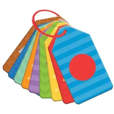 Luna: Boje, oblici i brojevi set edukativnih kartica od 24 komada slika 2