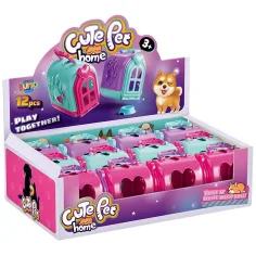 Luna: Cute Pet Home iznenađenje psića u prijenosnoj kućici s dodacima u više varijanti 1 kom