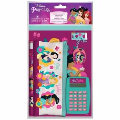 Luna: Disney Princeze set za pisanje s kalkulatorom 6 komada