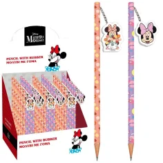 Luna: Minnie Miš grafitna olovka s gumicom, u dvije varijante 1 kom