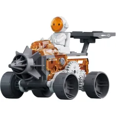 Luna: Istraživač svemira 4 u 1 138 dijelova solarni istraživački robot građevinska igračka slika 3