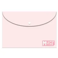 Luna: Mapa s gumicom A/4 formata u pastelno ružičastoj boji