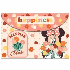 Luna: Minnie miš plastična mapa s patentom A/4 veličine