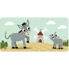 Luna: Moj prvi puzzle – Mame životinje i njihovi mališani 10x2 komada razvojni puzzle slika 3