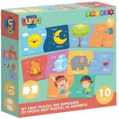 Luna: Moj prvi puzzle – Upoznaj suprotnosti! 10x2 komada