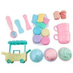 Luna: Muffin set kolača s kolicima za posluživanje 21kom slika 2