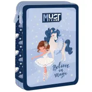 Luna: Must Team "Vjerujte u magiju" pernica s motivom jednoroga, dvoslojna, puna