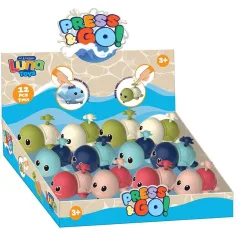 Luna: Press & Go! Pritiskom pokretna kornjača u više boja 1 kom