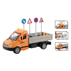 Luna: Serviser kamion za održavanje ceste s svjetlom, zvukom i prometnim znakovima 1/16 slika 2