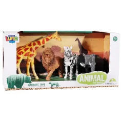 Luna: Set figura igračaka džungleskih životinja 4 komada