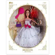 Lutka u bijeloj haljini sa dodacima 30cm