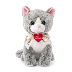 Madeleine siva mačka plišana figura 25cm - Lumpin