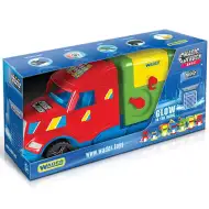 Magic Truck: Kamion za smeće sa fluorescentnim svjetlima 60cm - Wader