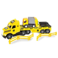 Magic Truck Technic: Kamion sa vozilom za odvoz smeća 80cm - Wader slika 2