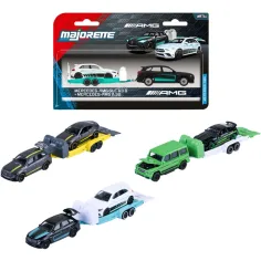 Majorette: Mercedes AMG Deluxe mali automobil s prikolicom u više varijanti - Simba Toys
