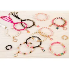 Make It Real: Juicy Couture ružičasti i svjetlucavi set sa izradu nakita slika 4