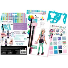 Make it Real: Modni dizajner bilježnica sa dodacima - Pastel Pop slika 2