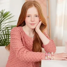 Make it Real: Narukvice sa kristalnim privjescima Pink slika 6