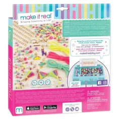 Make it Real: Set za izradu nakita - Neon Pom-Pom slika 2