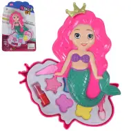 Make Up Set: Paleta šminke u obliku sirene s ružem za usne