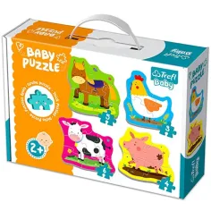 Mali životinjice na farmi baby puzzle set - Trefl