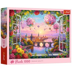 Malo ružičaste ljubavi 1000-dijelni puzzle - Trefl