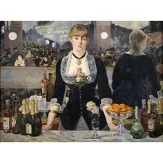 Manet: Bar u Folies-Bergèreu Muzej HQC puzzle 1000 komada - Clementoni slika 2