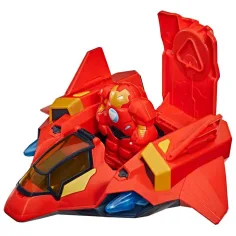 Marvel Iron Man i njegovi čudesni prijatelji - Giant Sized Armor Iron Jet set igračaka - Hasbro slika 3
