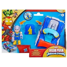Marvel Iron Man i njegovi čudesni prijatelji - Thor i Thunder Roadracer vozilo - Hasbro