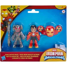 Marvel Iron Man i njegovi nevjerojatni prijatelji - Iron Antics Iron Man i Ultron set za igru - Hasbro