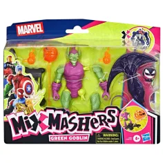 Marvel Mix Mashers: Spider-Man Zeleni Goblin figura s dodacima - Hasbro