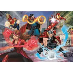 Marvel: Osvetnici Supercolor Glitter puzzle 104kom - Clementoni slika 2