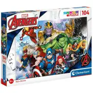 Marvel Osvetnici Supercolor puzzle od 104 kom - Clementoni