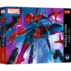 Marvel Spider-Man Mreža avantura 1000 dijelova premium puzzle - Trefl