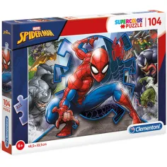 Marvel Spider-Man Supercolor 104komp. puzzle - Clementoni