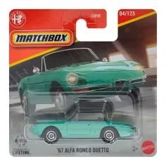 Matchbox: 1967 Alfa Romeo Duetto mali automobil 1/64 - Mattel