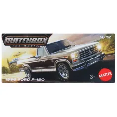 Matchbox A Film: 1986 Ford F-150 kutijska mali automobil 1/64 – Mattel