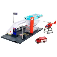 Matchbox: Action Drivers Helikopterska stanica za spašavanje - Mattel slika 2