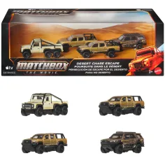 Matchbox Film: Bijeg iz pustinjske potjere mali automobili kolekcionarski multipack 1/64 – Mattel