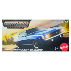 Matchbox: Kutijska 1969 Chevrolet Camaro mali automobil 1/64 - Mattel