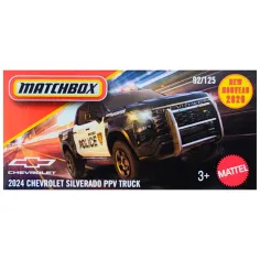 Matchbox: Kartonska kutija 2024 Chevrolet Silverado PPV Kamiončić 1/64 - Mattel