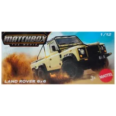 Matchbox: Kutijska Land Rover 6x6 mali automobil 1/64 - Mattel