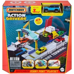 Matchbox: Set igračaka s trajektom i malim automobilićem - Mattel