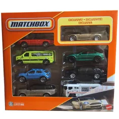 Matchbox: set od 8 malih autića s ekskluzivnim automobilom Aston Martin DBS Volante - Mattel
