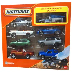 Matchbox: set od 8 malih autića s ekskluzivnim Ford F250 Super Duty automobilom - Mattel