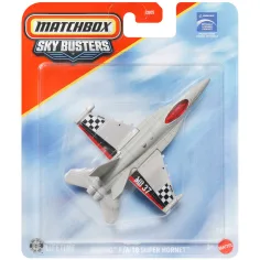 Matchbox: Sky Busters Boeing F/A-18 Super Hornet borbeni zrakoplov 1/64 – Mattel