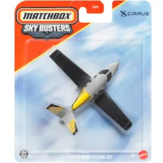 Matchbox: Sky Busters Cirrus SF50 Vision Jet avion 1/64 – Mattel
